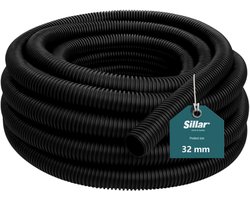 Sillar Stofzuigerslang 32mm - Universele Zuigslang voor Stofzuiger – Flexibele – Op Lengte - 6 m (1 m x 6)