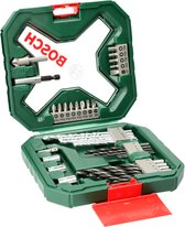 Bosch X-Line borenset - 34-delig - Voor hout, metaal en steen