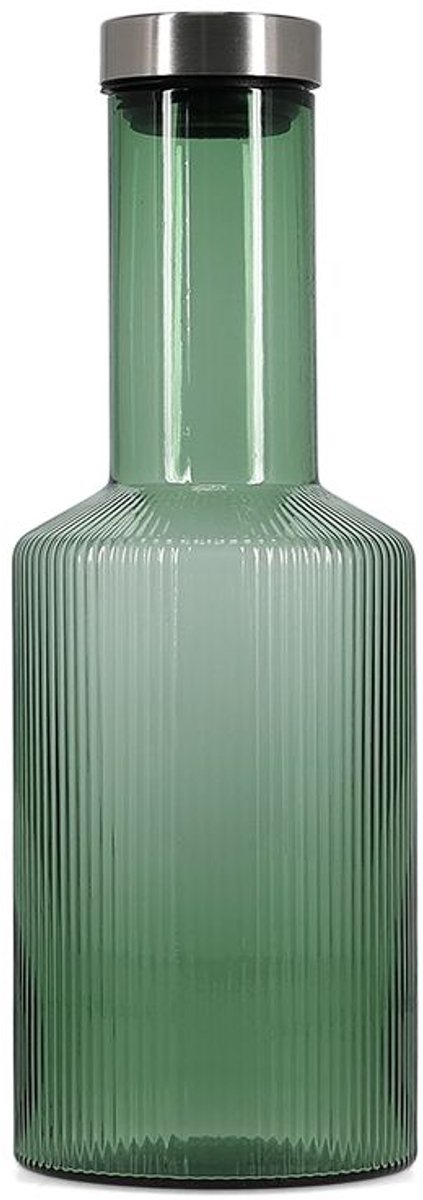 S|P Collection Fles met dop waterfles karaf 100cl donkergroen Ray