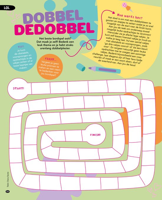 Tina Boekspecial Creaboek - CreaChick - Lieve Merlijn - Vakantieboek - Zomerboek - Doeboek - Knutselen Meisjes - Creatief knutselboek kinderen - Puzzels - Tekenen - DIY - Boek Meisje - Invulboek - Kleuren - Invullen - DIY - Strips - Tijdschrift