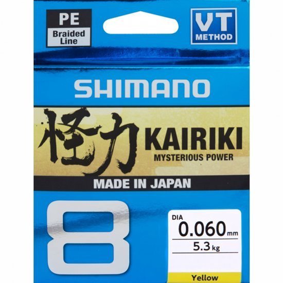 Shimano Kairiki 8 Braid | 150m 0.13 Mm Yellow — afbeelding 2