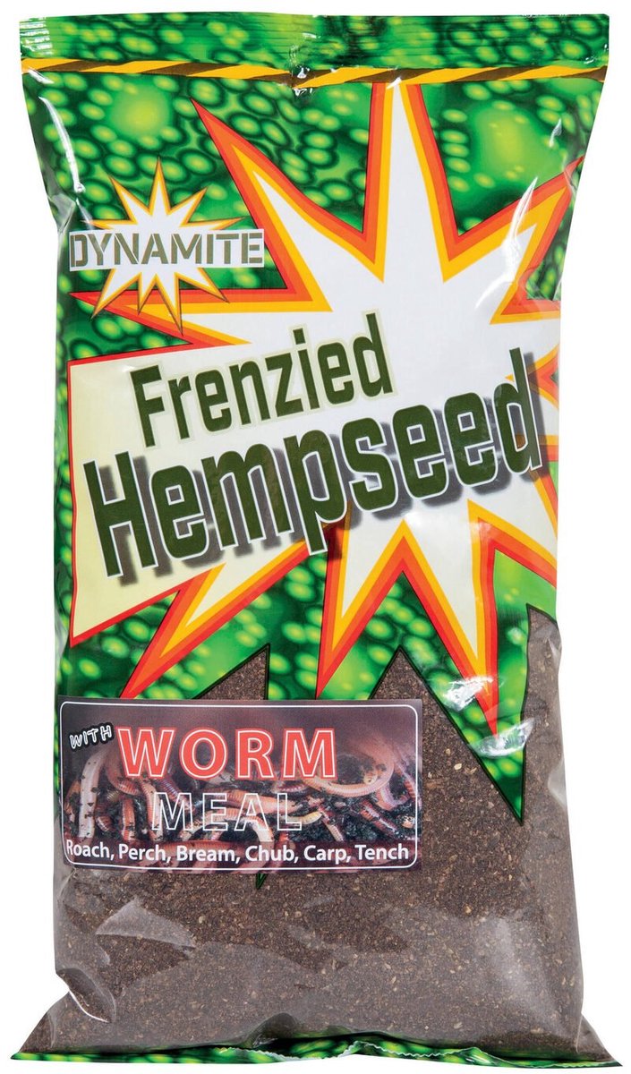 Dynamite Baits Frenzied Hempseed Worm Meal | 900g
