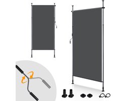 120x270cm Rolgordijn voor buiten - Rolgordijn - Rolgordijnen - Zonwering - Zonweringen - UV-bestendig - Uittrekbaar en in hoogte verstelbaar