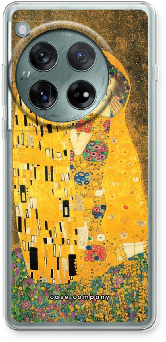 Case Company® - Hoesje geschikt voor OnePlus 12 hoesje - Der Kuss - Soft Cover Telefoonhoesje - Bescherming aan alle Kanten en Schermrand