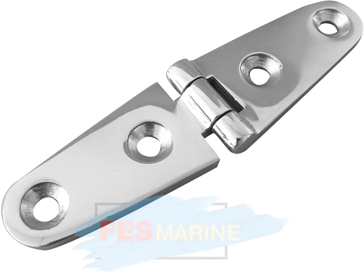 FES Marine - Band scharnier - RVS 316 - lengte 102mm