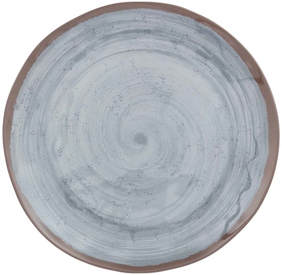 Bo-Camp Servies - Halo - 6-Delig - Melamine - Grijs van Merkloos — afbeelding 2