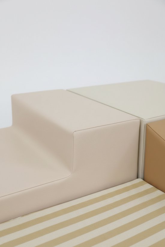 HENVAE® Baby Foam Blokken 5-delige Speelset - Glijbaan - Baby - Baby Speelgoed 6 maanden - Zachte blokken Baby - Montessori Speelgoed - Speelgoed 1 jaar - Educatief Speelgoed - Stapelblokken - Sensorisch Speelgoed - Speelblokken - Klimblokken Baby