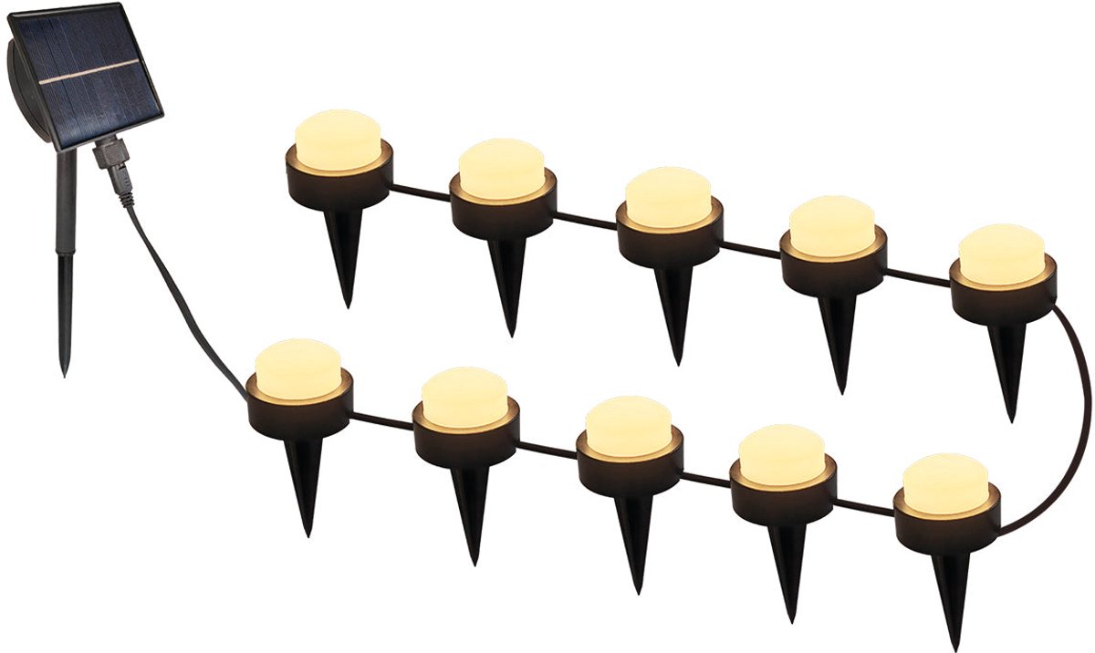 Verpakking van 10 mini-zonnespotjes 12M SOLIRAY