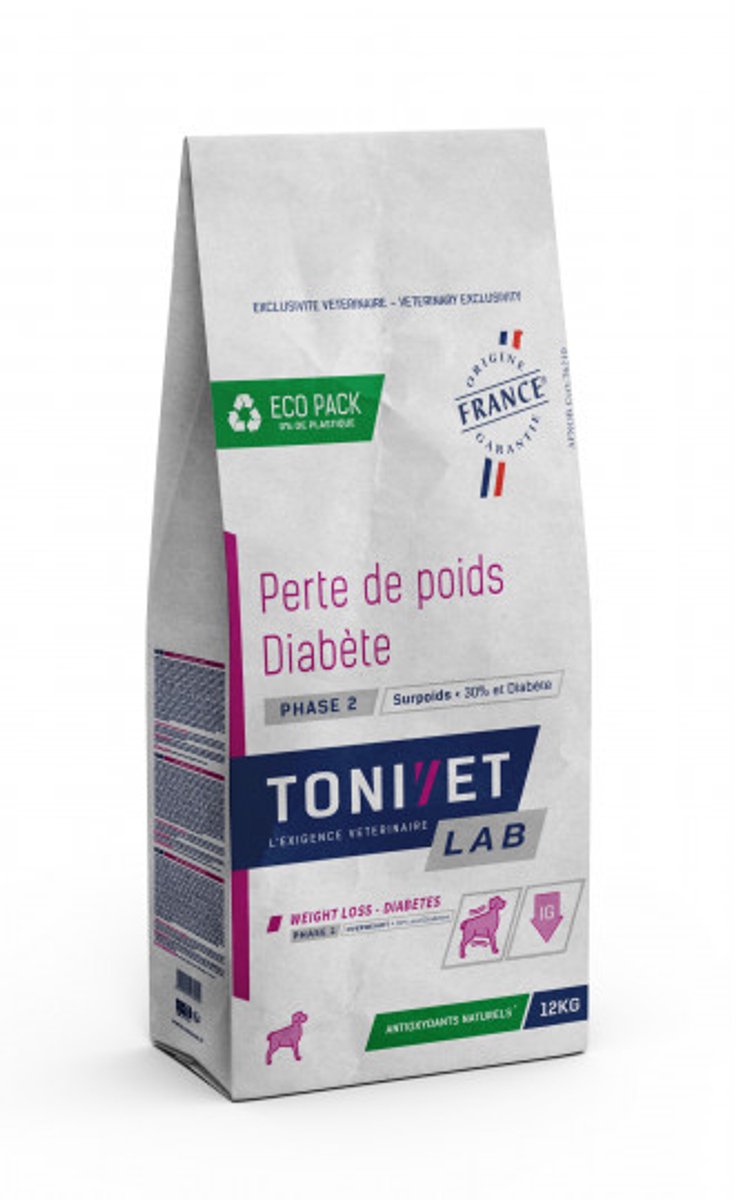 Tonivet Lab Gewichtsverlies - Diabetes 2 - 3kg