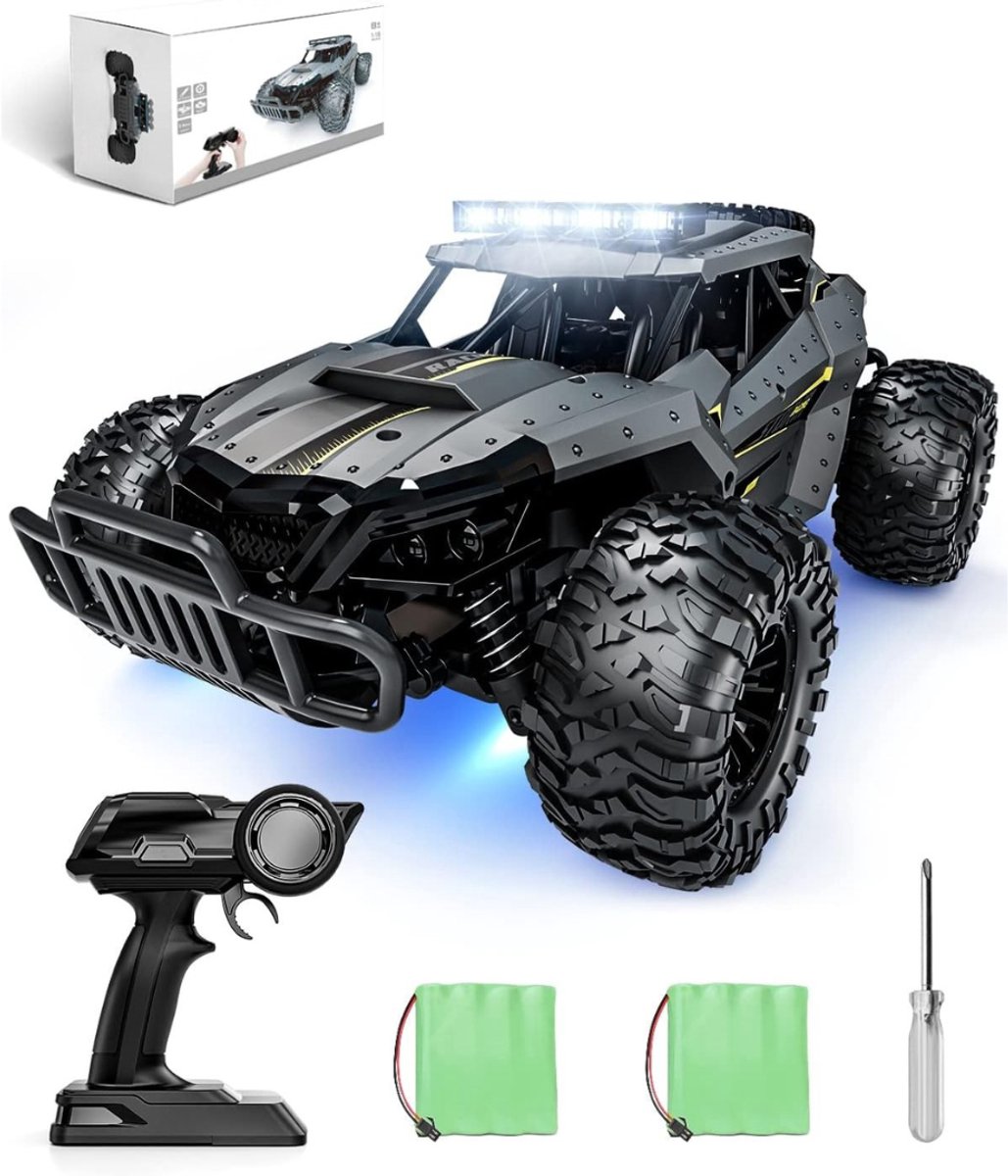 SCH® RC Auto Offroad - RC Auto - Grijs - 3cm x 2cm x 1cm