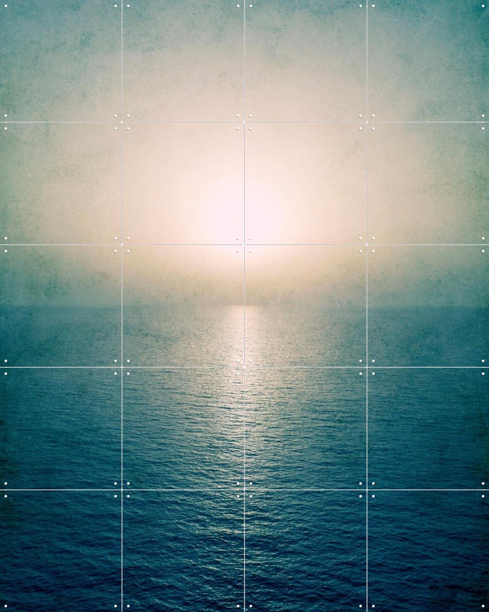IXXI Oceanic, Angelo Cerantola - 80 x 100 cm - Gratis ophangtool - Grote wanddecoratie en posters - Fotografie, Minimalisme, Slaapkamer, Mancave