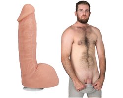 Girthmasterr - Realistic ULTRASKYN Dildo - 8.5" / 23 cm - Vanilla