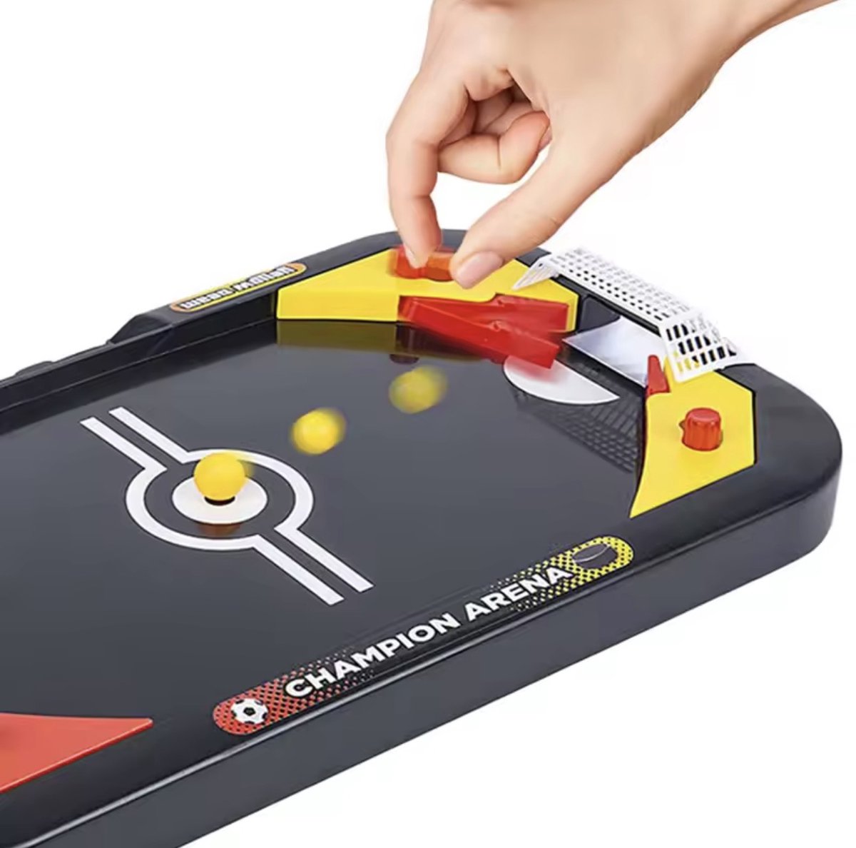 CFY 2-in-1 Airhockey & Flipper Tafel – Met Scoreboard – 41,5 cm – 2 Spelers - C2.5