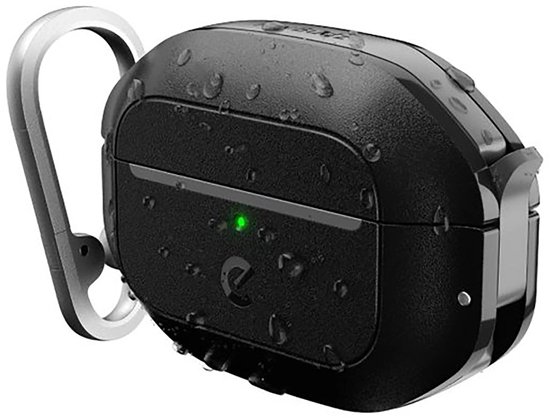 elago [Past in Het Geval] Oordopjes Cover Compatibel met Apple AirPods Pro 2, Anti Slip Silicone Cover, Stofvrij (2 Paren van 2 Kleuren) (Donkergrijs/Wit