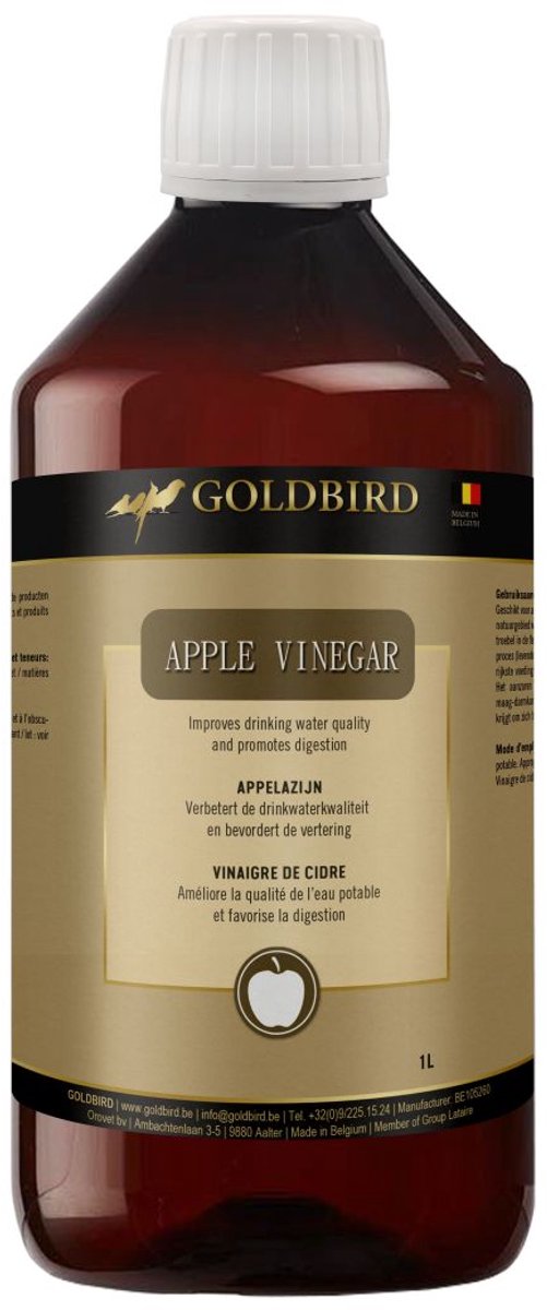 Goldbird Appelazijn 1L - voor vogels