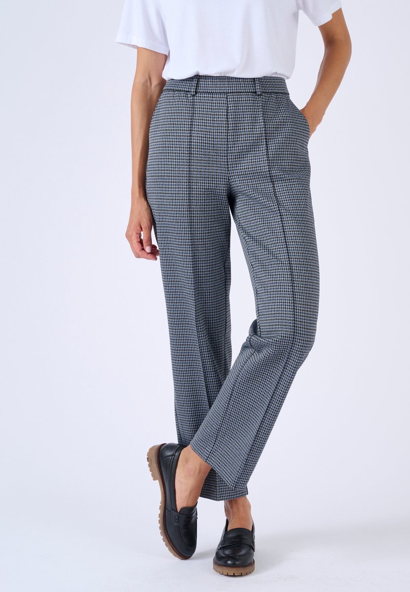 Damart - Broek 7/8 van milonabreisel - Dames - Blauw - 42