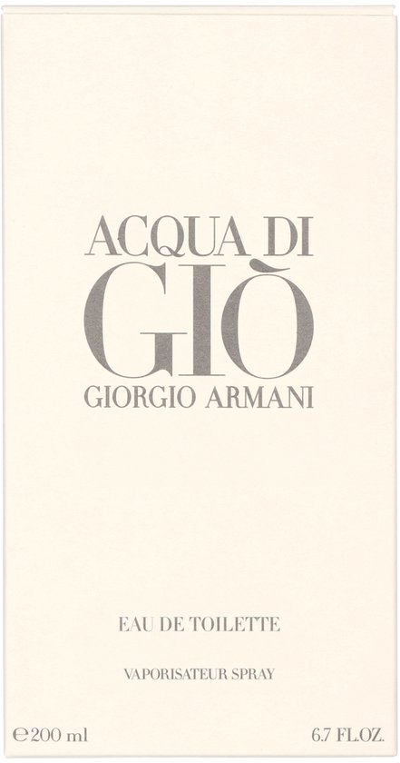 Giorgio Armani Acqua di Gio 200 ml Eau de Toilette - Herenparfum