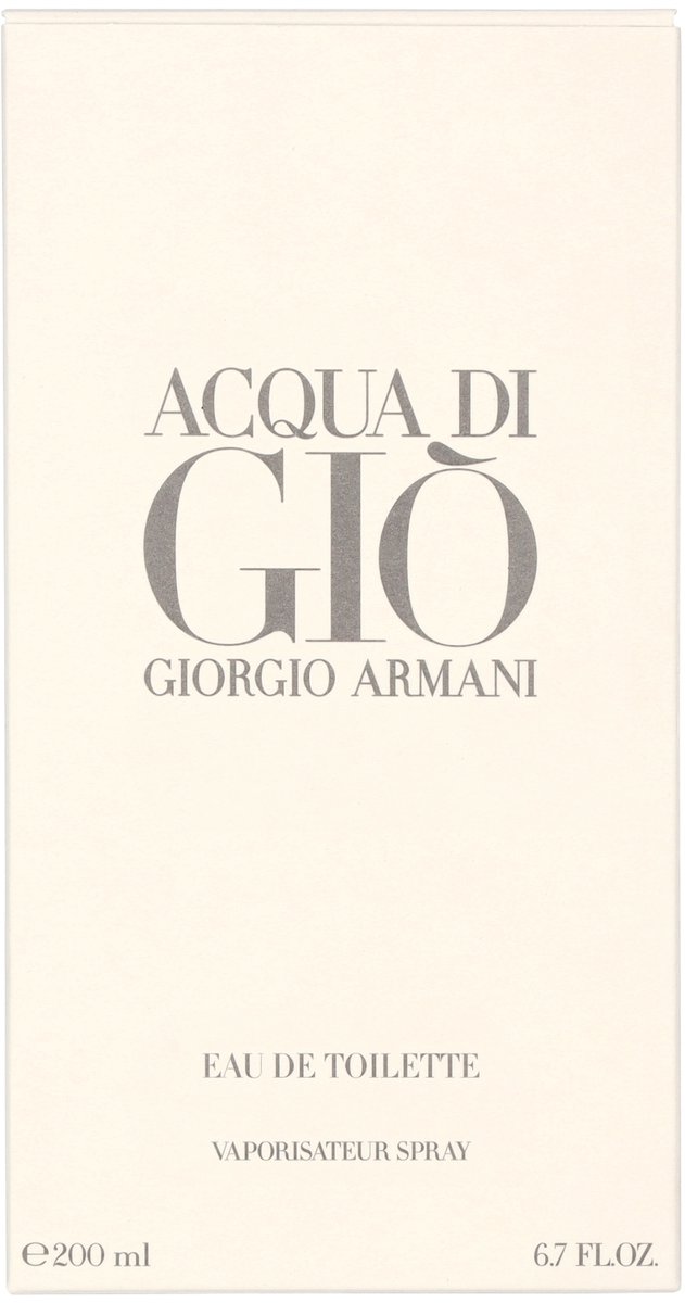 Giorgio Armani Acqua di Gio 200 ml Eau de Toilette - Herenparfum – foto 8