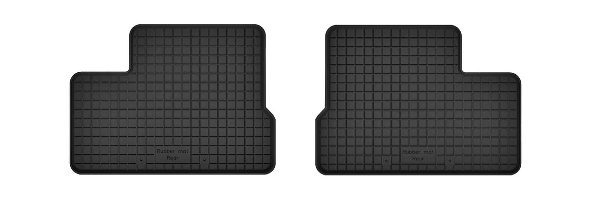 Wielganizator Genesis G80 Serie - Rubber Automatten - 2 Stuks - Antislip - Weerbestendig