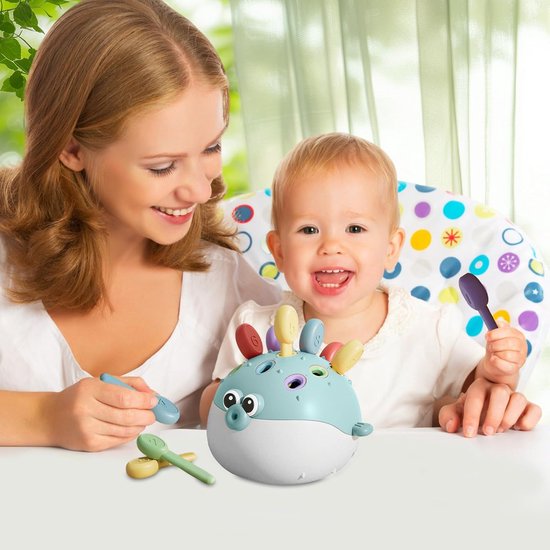 Kinder Speelgoed Educatief - Motoriek en Kleur/ Vorm Herkenning - Compact Matching Spel 15x20x15 cm - Ideaal voor Peuter, Thuisonderwijs en Reizen van Toyono — afbeelding 2