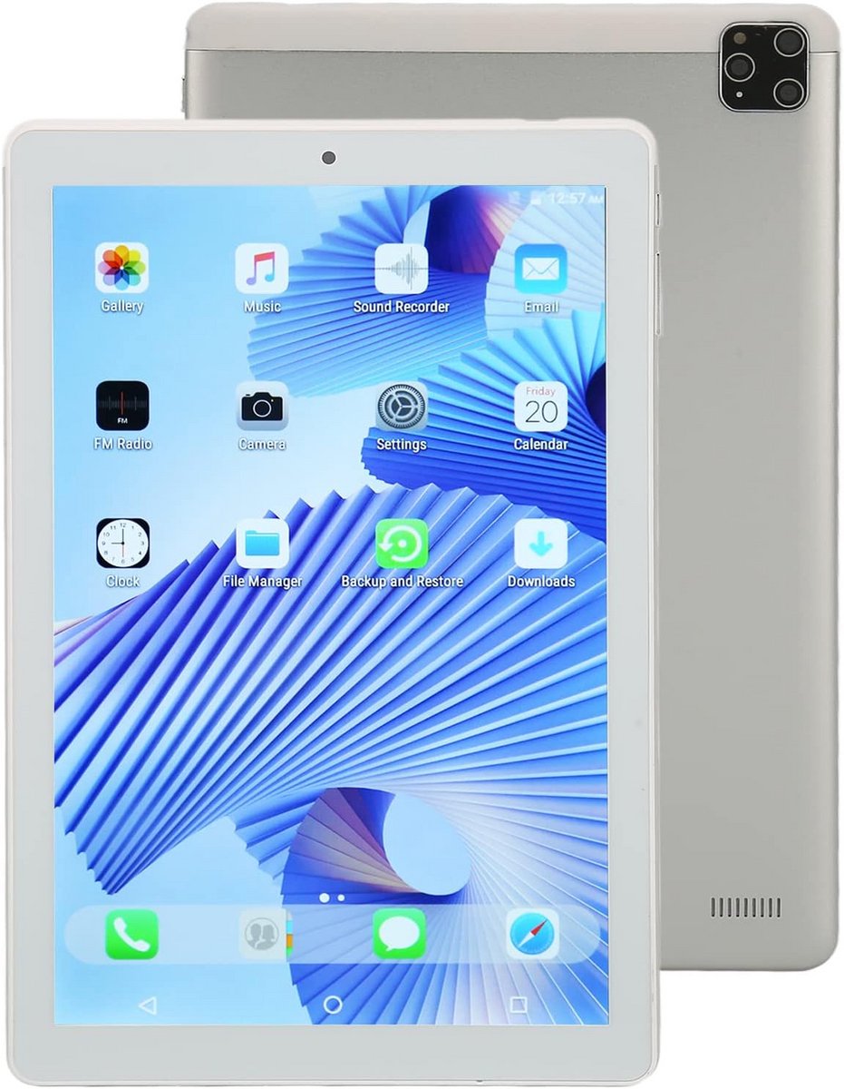 Krachtige 10.1 Inch Android Tablet met 4GB RAM, 64GB Opslag en Octa Core Processor