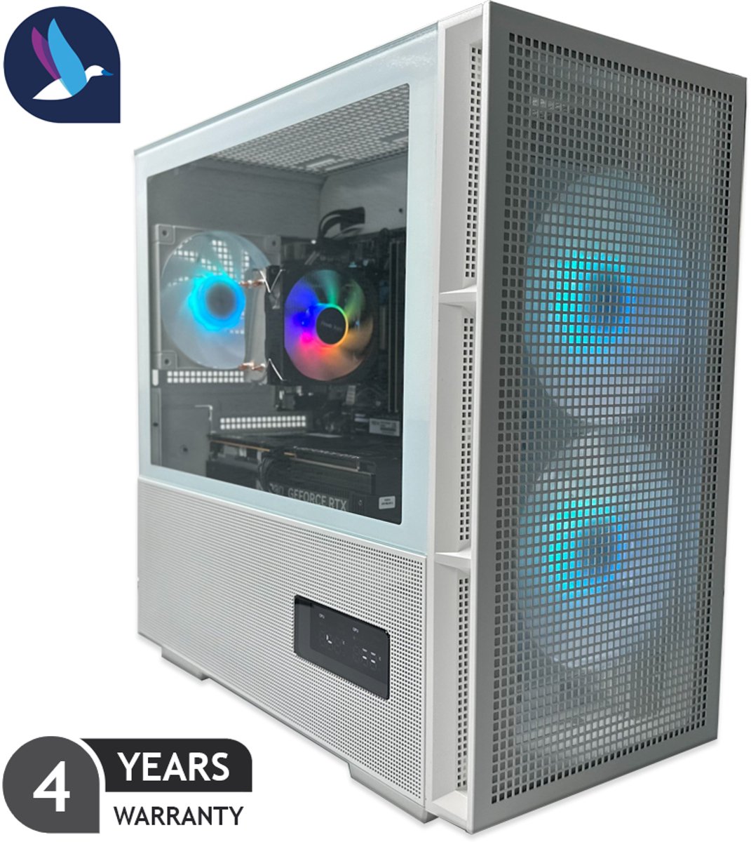 DeepCool VII ARGB Gaming PC | AMD Ryzen 7 - 5700X | Geforce - Kooiker Automatisering - €1.119,00