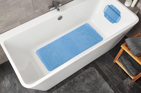 Antislip Douchemat Badmat Rond 55x55 cm Wit voor Veilige Douche en Bad — afbeelding 4