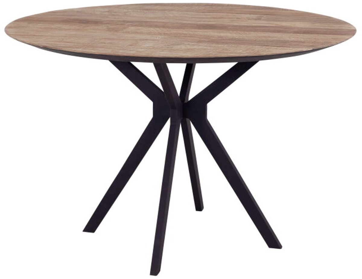 DTP Home Metropole countertafel rond teakhout – 140x140x90 cm