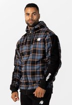 Gorilla Wear Kenton Jas - Zwart/Blauw - 4XL