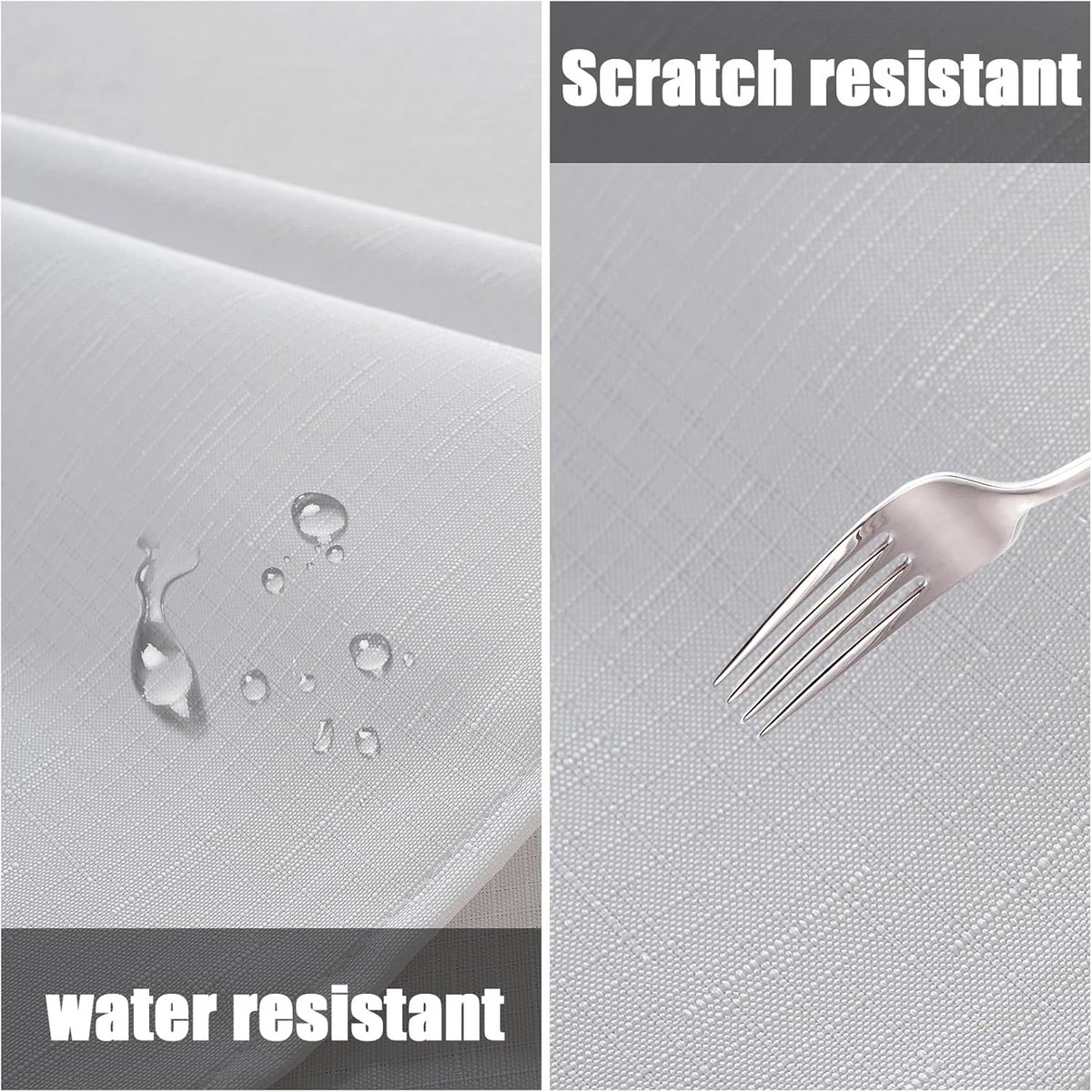Waterdicht Rechthoekig Tafelkleed Afwasbaar Polyester Tafeldoek voor Keuken en Feest