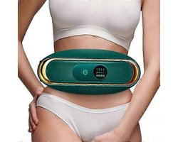 Cellulitis massager- lichaamsmassager- afslankende rugmassager- elektrische afslankband voor de buik- vetverbrandende buikmassage- groen- Brawdress