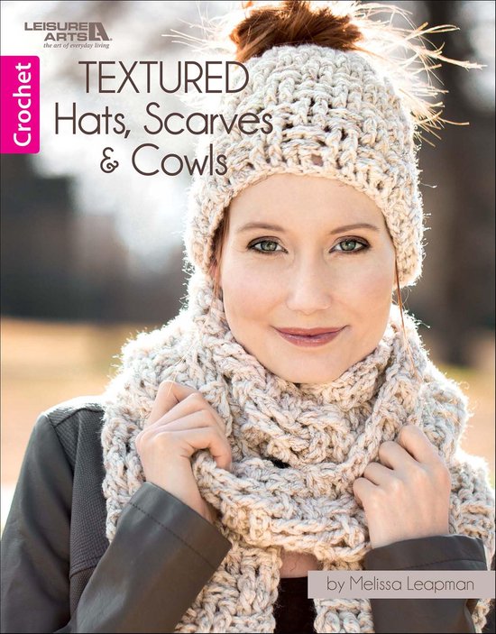 Textured Hats, Scarves, & Cowls - cover