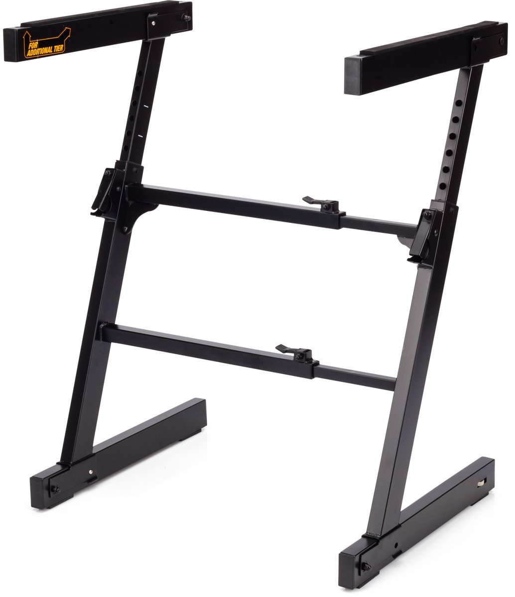 HERCULES Stands HCKS-400B Keyboardstandaard, Auto Lock hoogteverstelling, Z-Style