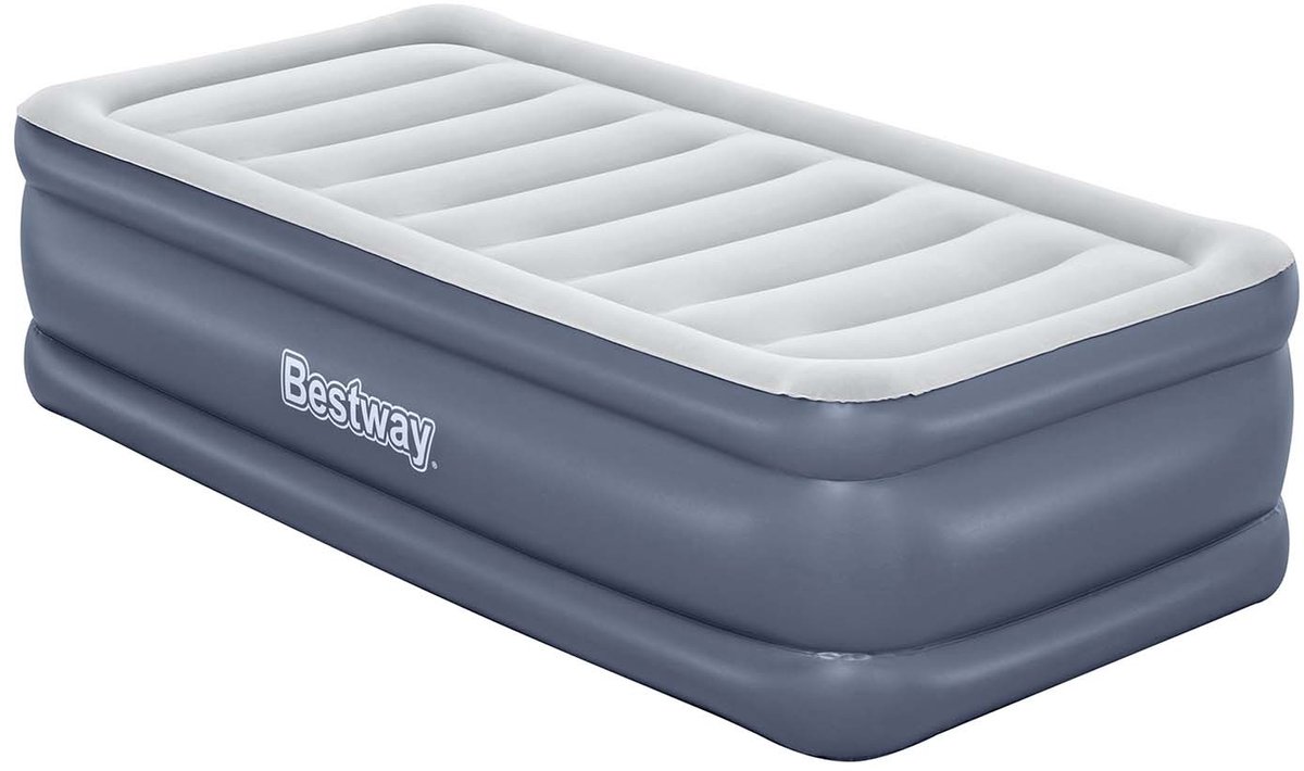 Bestway 6713G Tritech Luchtbed - 1-Persoons - 191 x 97 x 51 cm - Ingebouwde Elektrische Pomp