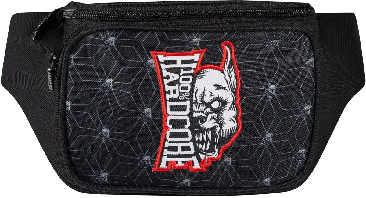 100% Hardcore - Heuptas - Red Mark - Zwart-Rood