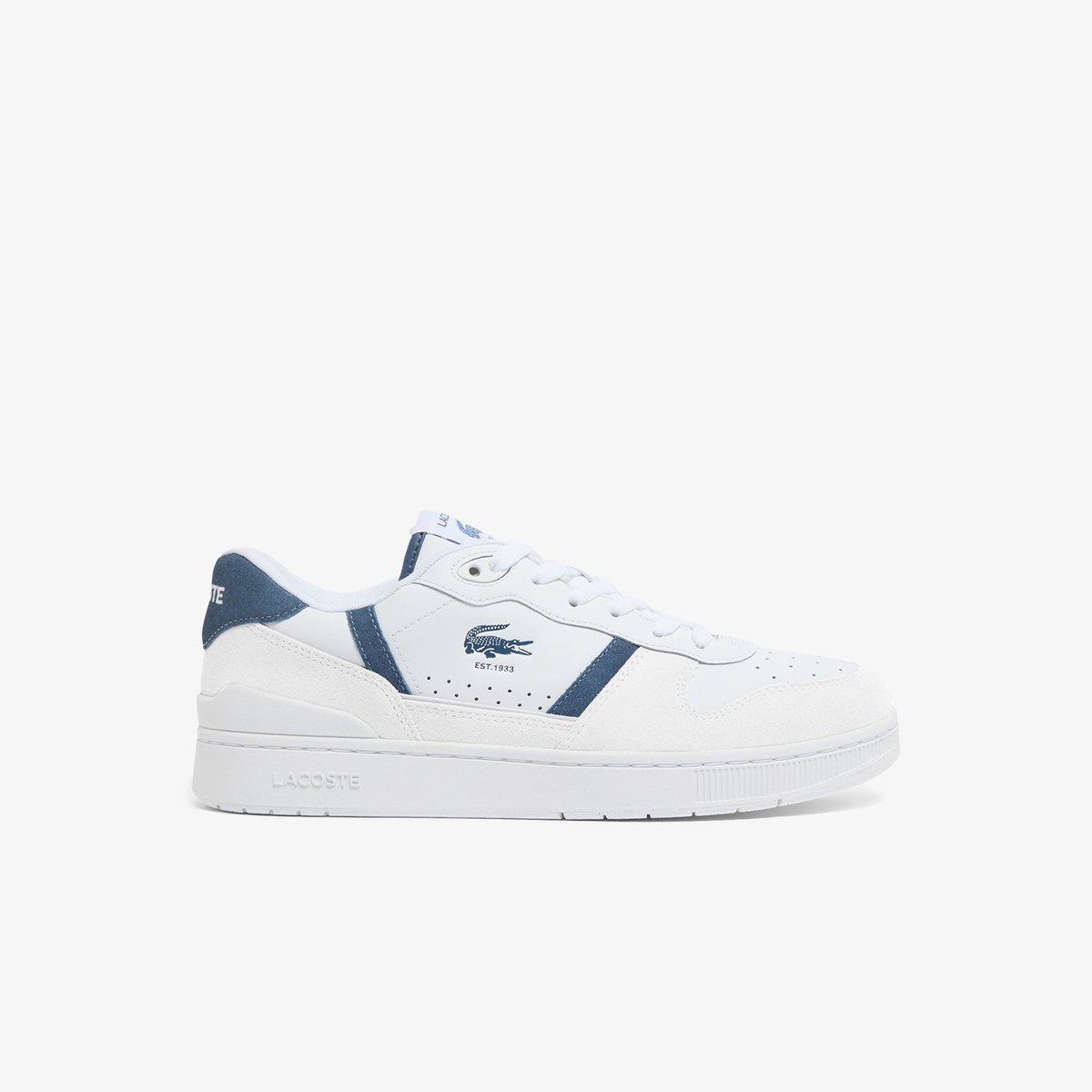 Lacoste T-CLIP SET 126 5 SMA WHT/DK BLU Heren Sneakers -donkerblauw Wit