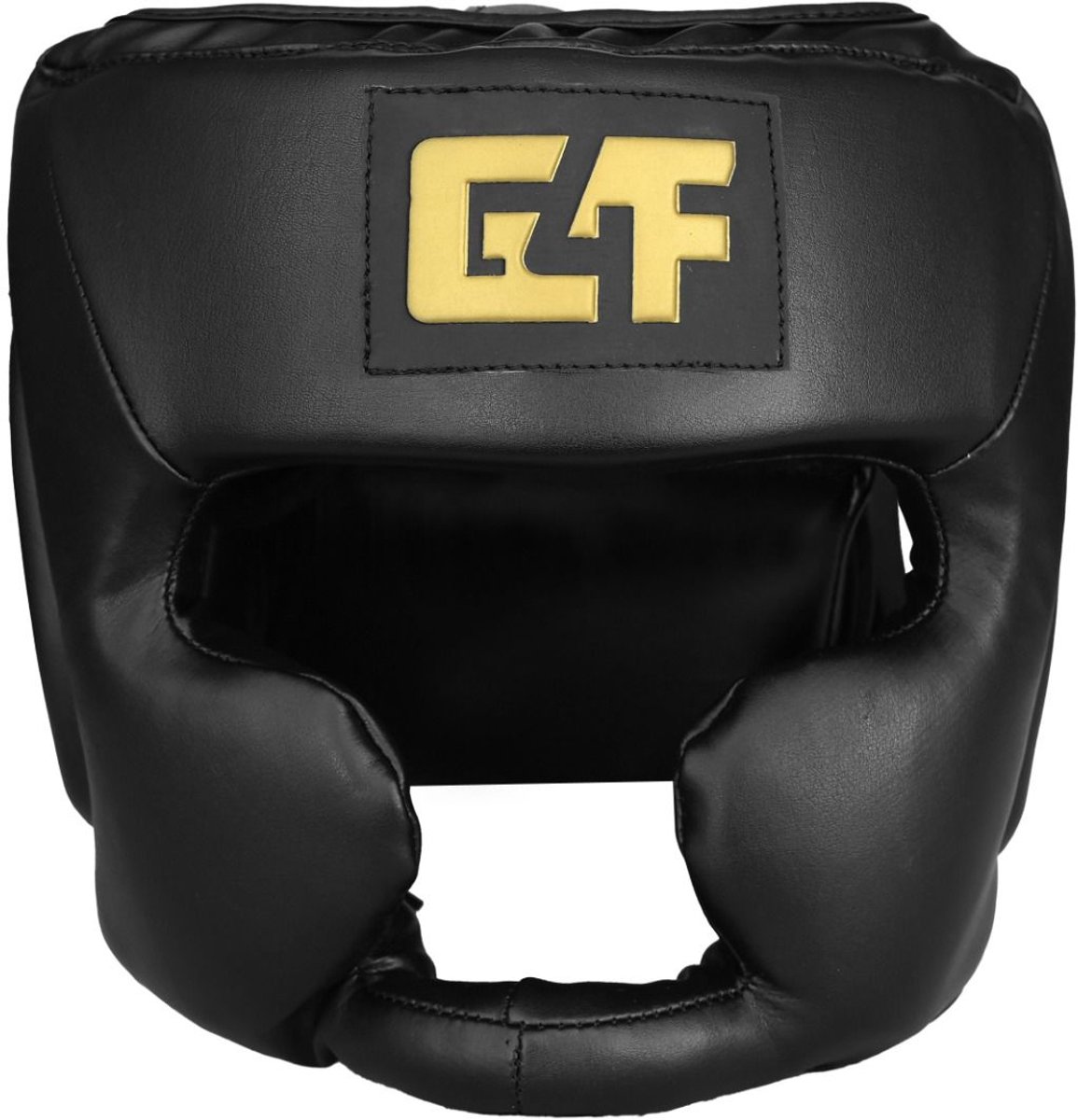 G4F - Hoofdbeschermer Contact - Zwart/Goud - M