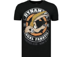 Dynamite Coyote - Bedrukte T shirt Heren - 6320Z - Zwart