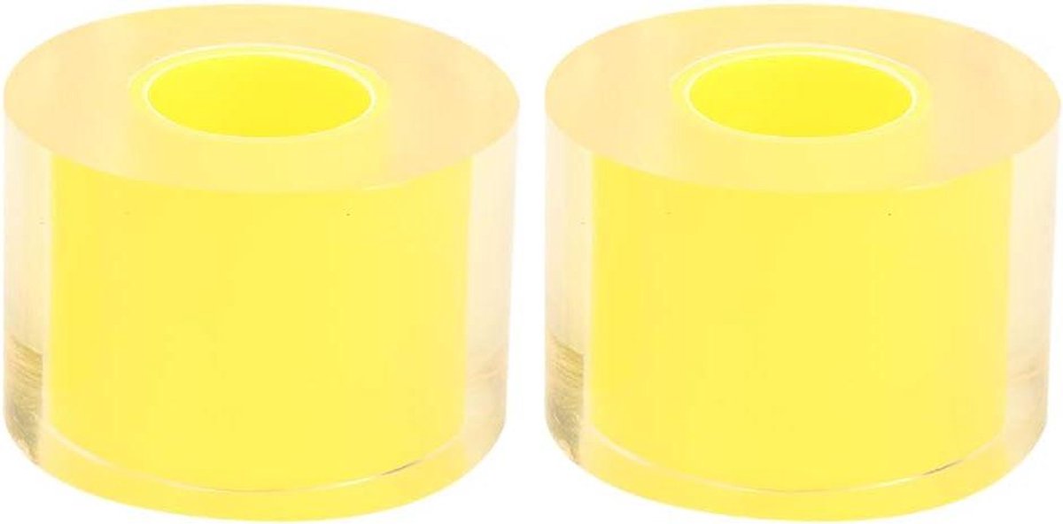 Horloge beschermfolie 50 mm, antistatisch, transparant, krasbestendig - 2 stuks