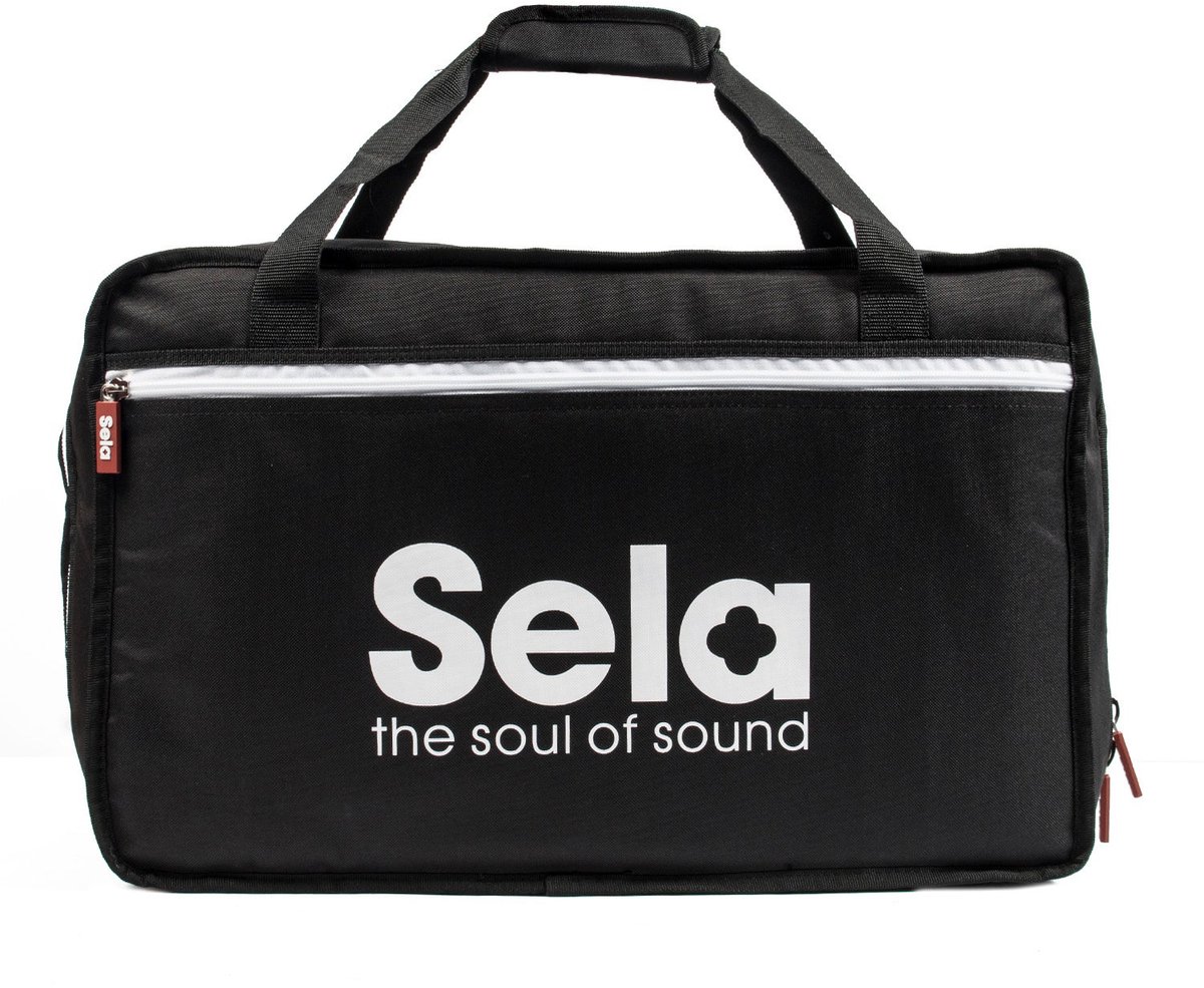 Sela Cajon Bag, Nylon, zwart - Percussie tas