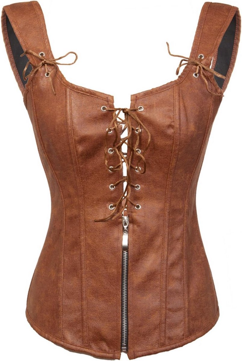 Dames Korset Steampunk Vintage Stijl Taille Trainer voor Zandloper Figuur
