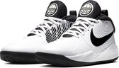 Nike Team Hustle D 9 Sportschoenen - Maat 38.5 - Unisex - wit/zwart