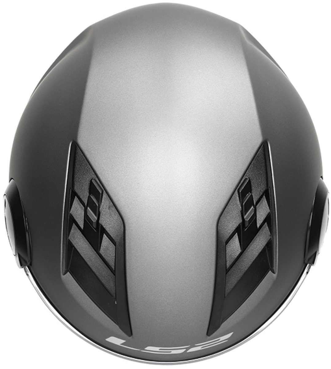 LS2 Jethelm Airflow mat titanium maat XS – foto 5