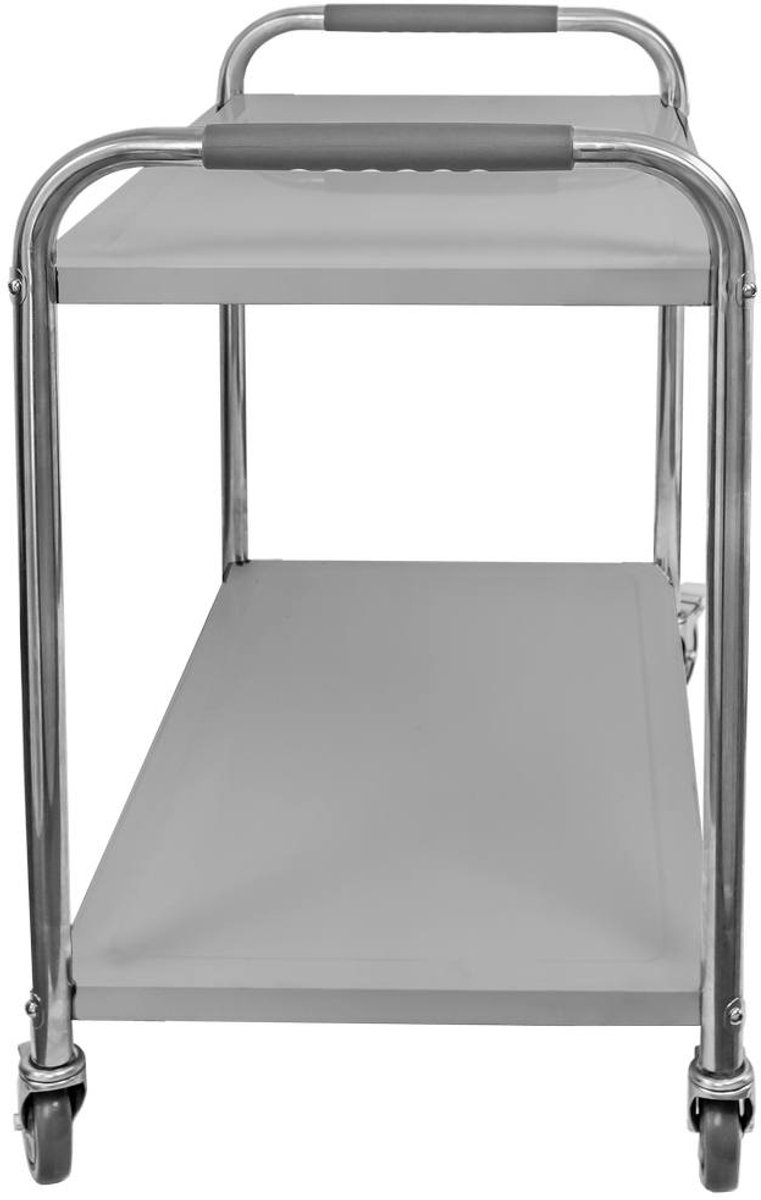 Mega-M SERVEERWAGEN STANDARD – 90x50x90 cm – RVS – 2 Planken – Professionele Horeca