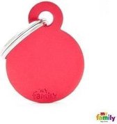 Myfamily Small Round Aluminum Red