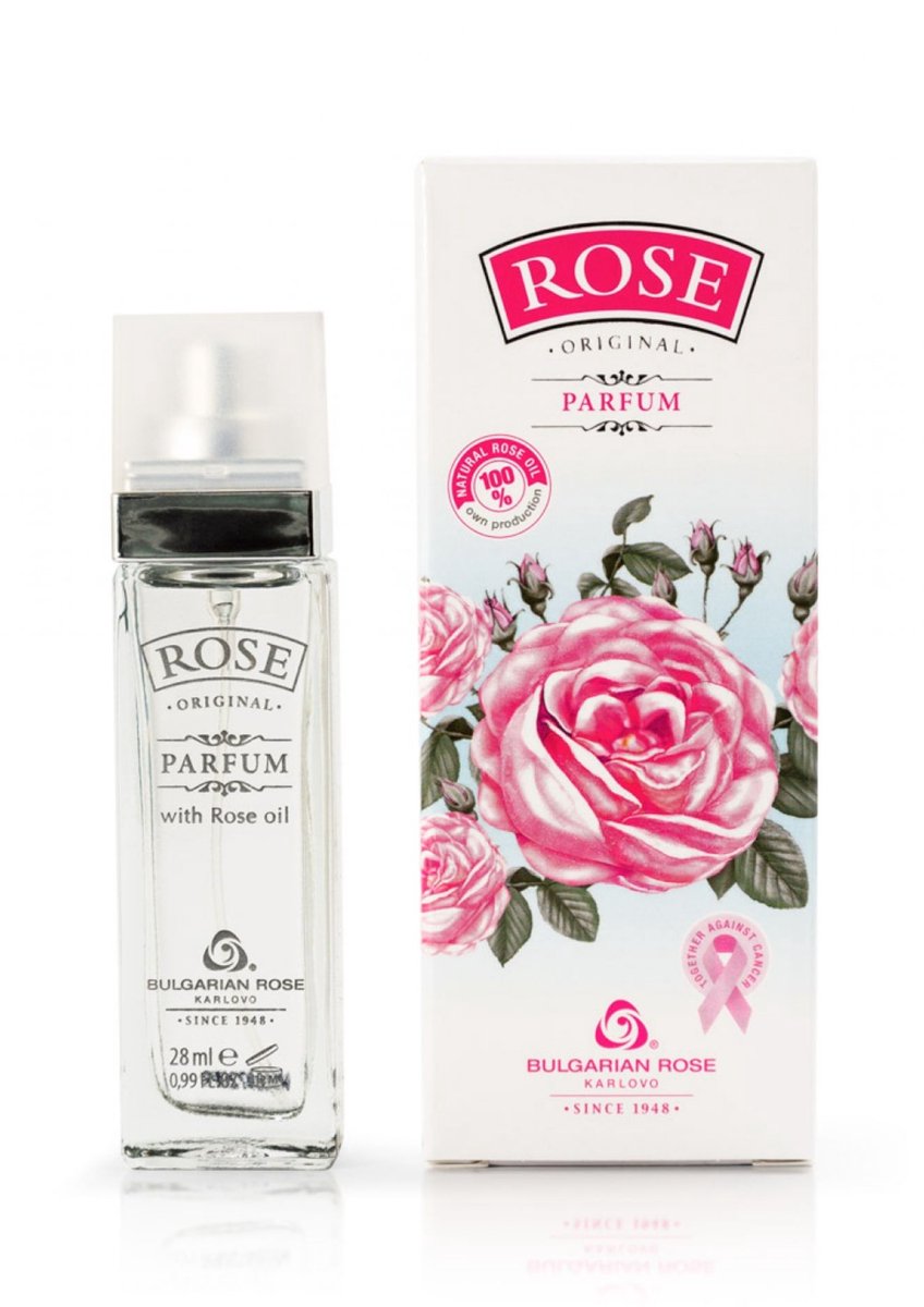 Parfum Rose Original | 28 ml | Eau de parfum met prachtige rozen geur van 100% natuurlijke Bulgaarse rozenolie en rozenwater