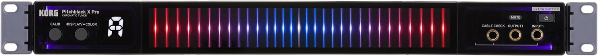 Korg Pitchblack X Pro Rackstemapparaat