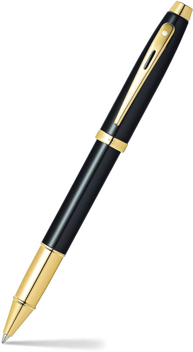 Sheaffer rollerball - 100 E9322 - Glossy black gold tone - SF-E1932251