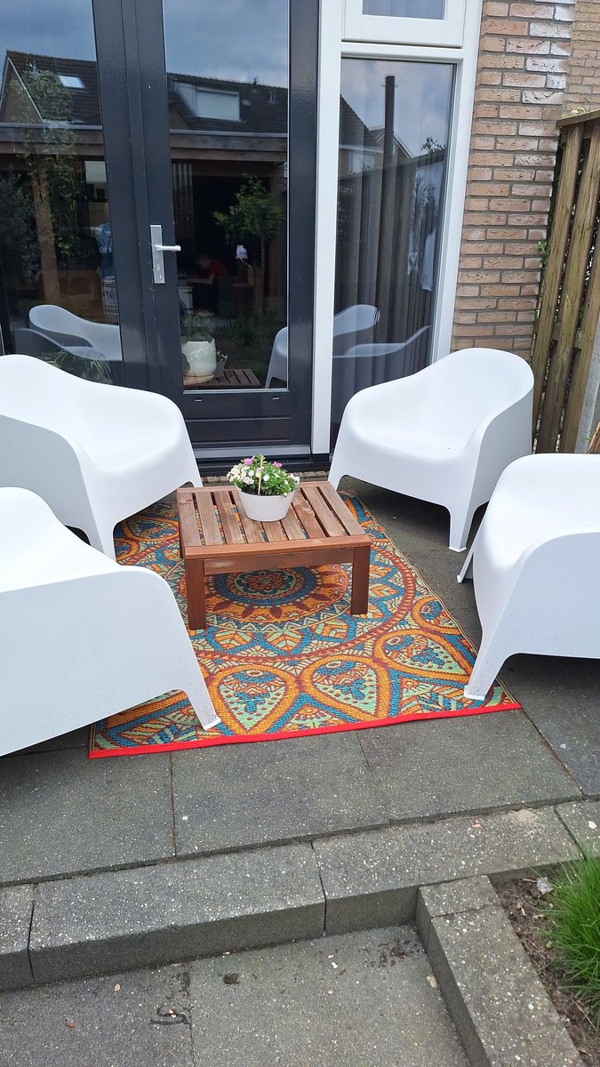 Buitenkleed 120-180cm, multi