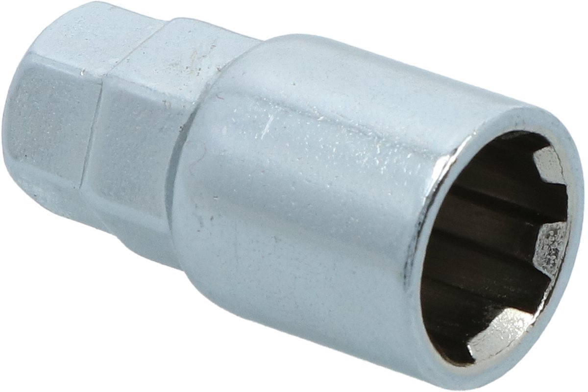 Open Wielmoeren Zwart M12x1,5 - Conisch 60 Graden - SD-900081 Fineline imports